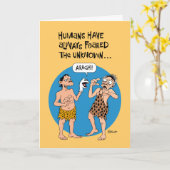 Grappige 53e verjaardag groet kaart (Gele Bloem)