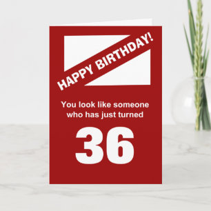 grappige 63e verjaardag gefeliciteerd kaart