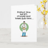 Grappige 63ste verjaardag kaart (Gele Bloem)