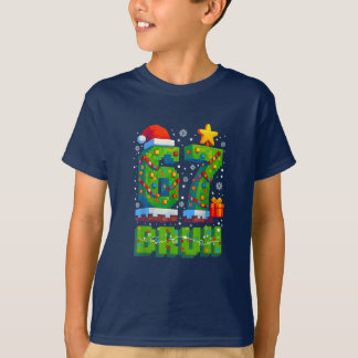 Grappige 67 Bruh Kerstman Six Seven 6 7 Meme T-shirt