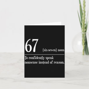 Grappige 67 Definitie De Betekenis Van 67 Meme Zes Kaart