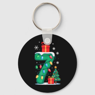 Grappige 67 Kerstmis 6 7 Zes Zeven Meme 6 7 Matchi Sleutelhanger