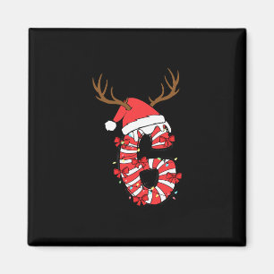 Grappige 67 Kerstmis 6 7 Zes Zeven Meme 6 7 Overee Magneet