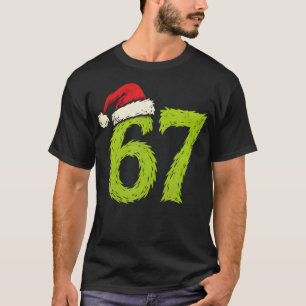Grappige 67 Kerstmis Zes Zeven Meme 6 7 Tieners Jo T-shirt