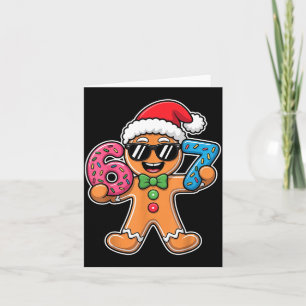 Grappige 67 Kerstmis Zes Zeven Meme Kerstmis Gembe Kaart