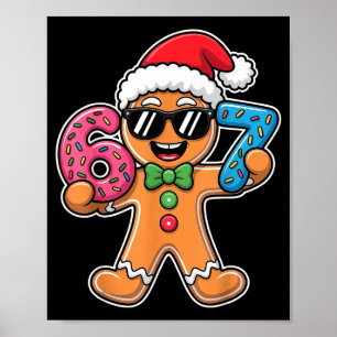 Grappige 67 Kerstmis Zes Zeven Meme Kerstmis Gembe Poster