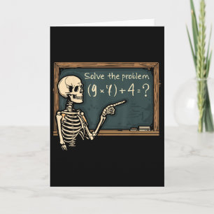 Grappige 67 Meme Brainrot Grap Halloween Skelet Ma Kaart