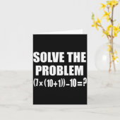 Grappige 67 Meme Pemdas Basisschool Wiskunde Leraa Kaart (Gele Bloem)