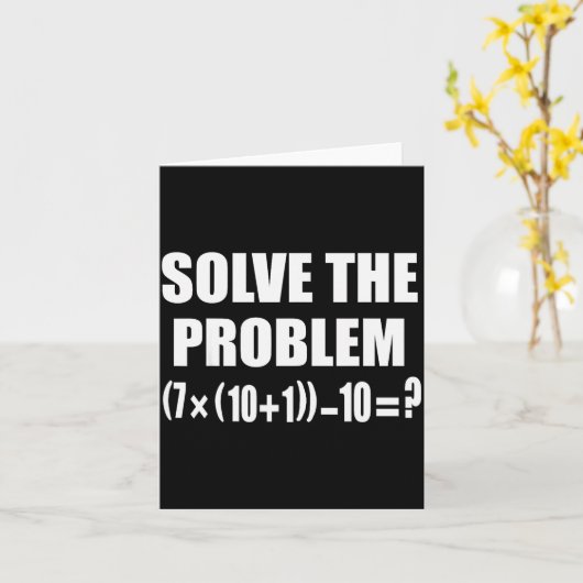 Grappige 67 Meme Pemdas Basisschool Wiskunde Leraa Kaart (Gele Bloem)