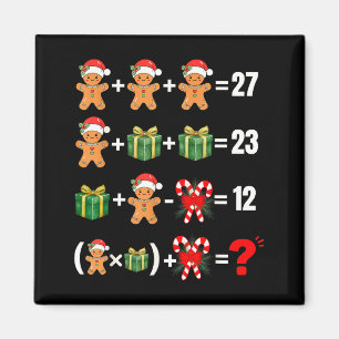 Grappige 67 Meme Snoepgoed Merry Kerstman Wiskunde Magneet