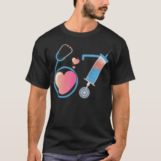 Grappige 67 Meme Verpleegster Zes Zeven Verpleeghu T-shirt