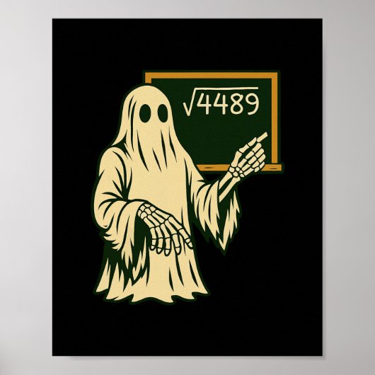 Grappige 67 Meme Vierkantswortel 4489 Slang Wiskun Poster (Voorkant)
