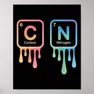 Grappige 67 Meme Wetenschap Chemie Nerd Humor Peri Poster