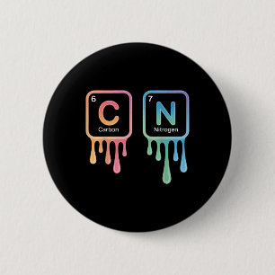 Grappige 67 Meme Wetenschap Chemie Nerd Humor Peri Ronde Button 5,7 Cm