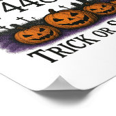 Grappige 67 Meme Wiskunde Leraar 6 7 Halloween Vie Poster (Hoek)
