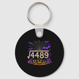 Grappige 67 Meme Wiskundeleraar 6 7 Halloween Vier Sleutelhanger