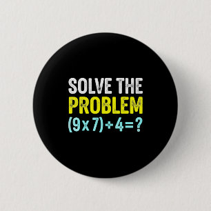 Grappige 67 Meme Zes Zeven Wiskundeleraar Brain-ro Ronde Button 5,7 Cm