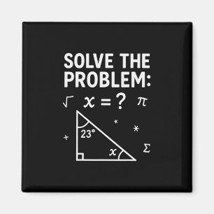 Grappige 67 Wiskunde Meme Los het probleem op Lera Magneet