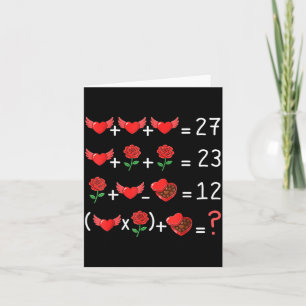 Grappige 67 wiskundeleraar valentine wiskundeleraa kaart