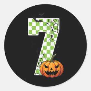 Grappige 67 Zes Zeven Koppel Passende Halloween Ko Ronde Sticker