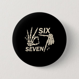 Grappige 67 Zes Zeven Meme Koppel bijpassende Hall Ronde Button 5,7 Cm