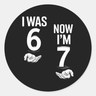 Grappige 67 Zes Zeven Meme Koppel Matching 67  Ronde Sticker