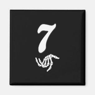 Grappige 67 Zes Zeven Meme Koppel Matching Hallowe Magneet
