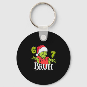 Grappige 6 7 Bruh Prettig Kerstfeest Kerstman 67 M Sleutelhanger
