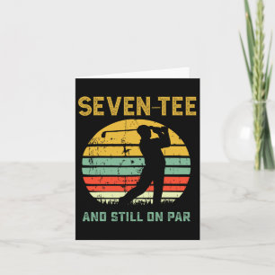 Grappige 70e verjaardag Golf Pun Golfen 70 Jaar Ou Kaart