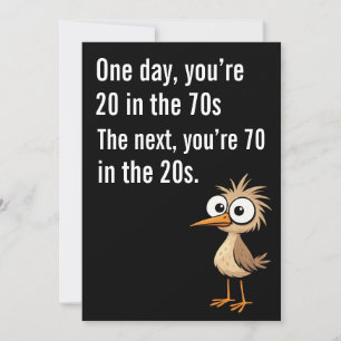Grappige 70e verjaardagskaart 70e verjaardagskaart kaart
