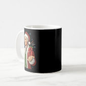 Grappige 7-6 6-7 George Washington Sinterklaas 67 Koffiemok (Voorkant links)