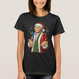 Grappige 7-6 6-7 George Washington Sinterklaas 67 T-shirt