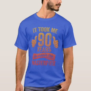 Grappige 90 jaar oude grap 90ste verjaardag grap P T-shirt