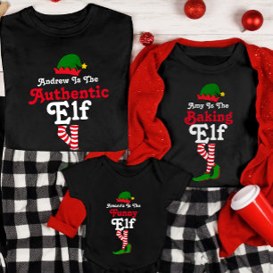 Grappige aangepaste familie kerst meest waarschijn Tri-Blend shirt