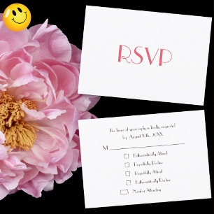 Grappige Aangepaste Feest RSVP Antwoord Grappige U