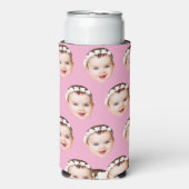 Grappige aangepaste gezicht Koelbox, gepersonalise (Seltzer Voorkant)