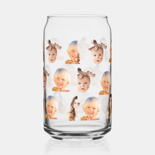 Grappige aangepaste moeder van 3 Kinder foto's Blikvorm Glas (Rechts)