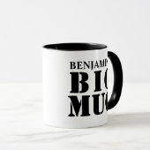 Grappige aangepaste naam Creëer uw eigen groot Mok (Voorkant rechts)