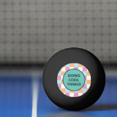 Grappige aangepaste tekst pingpongballen (Net)