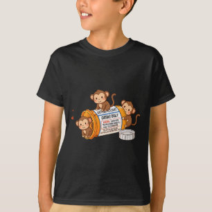 Grappige Aap Antidepressivum Dierentuin Jongens Me T-shirt