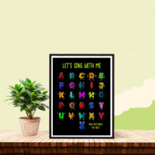 Grappige ABC's Poster