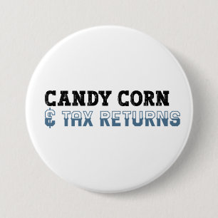 Grappige Accountant Halloween - Snoep Mais Ronde Button 7,6 Cm