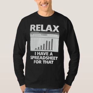 Grappige accountant voor mannen vrouwen CPA Financ T-shirt