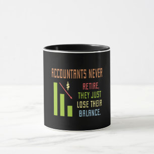 Grappige accountantsverklaring mok