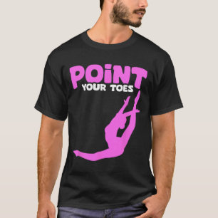 Grappige Acro Gymnastiek Coach Gymnast Llerina Lle T-shirt