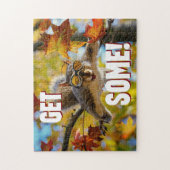 Grappige actie Eekhoorn Jigsaw puzzel "Get Some" (Verticaal)