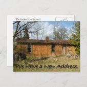 Grappige adreswijziging Briefkaart #32 (Voorkant / Achterkant)