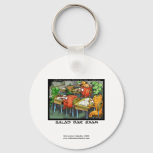 Grappige advocaat cartoon sleutelhanger "Salade Ba