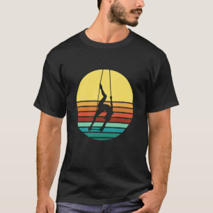 Grappige Aerial Yoga & Zijde Dansende Acrobaten Da T-shirt