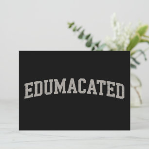 Grappige Afgestudeerde Hogeschool Afstuderen Sarca Kaart